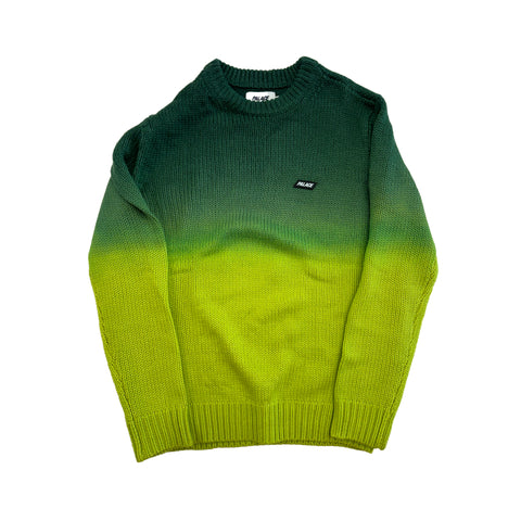 Palace Gradient Dye Rib Knit Green (L)