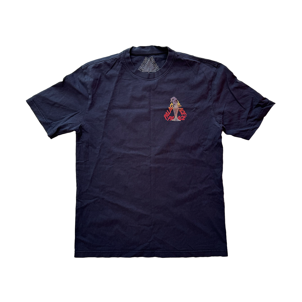 Palace Rolls P3 Navy Tee (L)