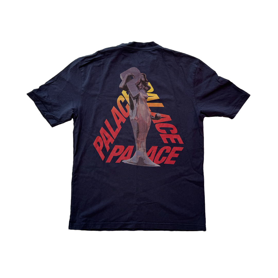 Palace Rolls P3 Navy Tee (L)