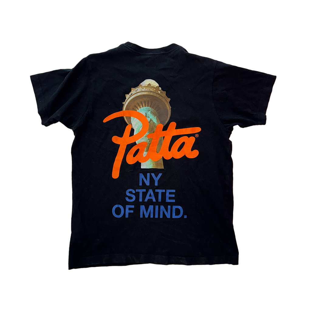 Patta NY State of Mind Black Tee (S)