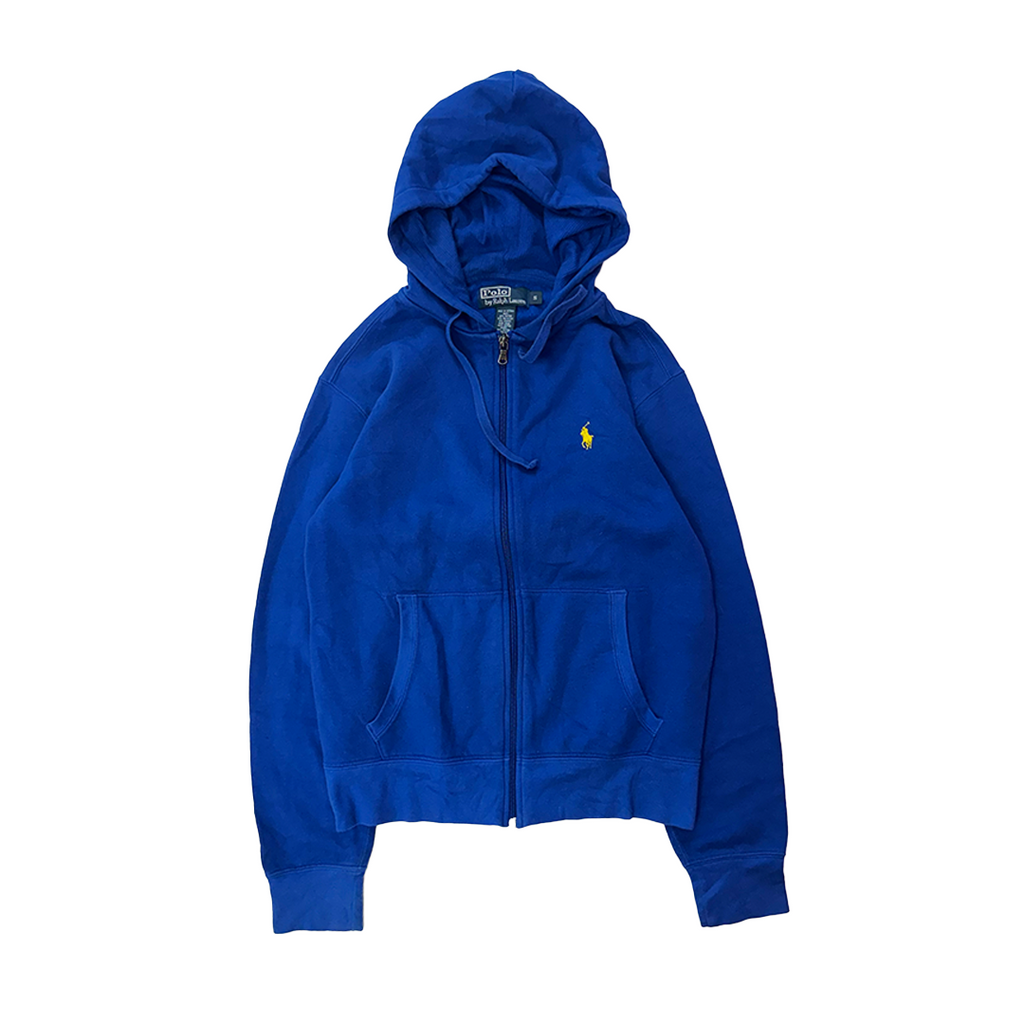 Ralph Lauren Blue Zip Hoodie (S)