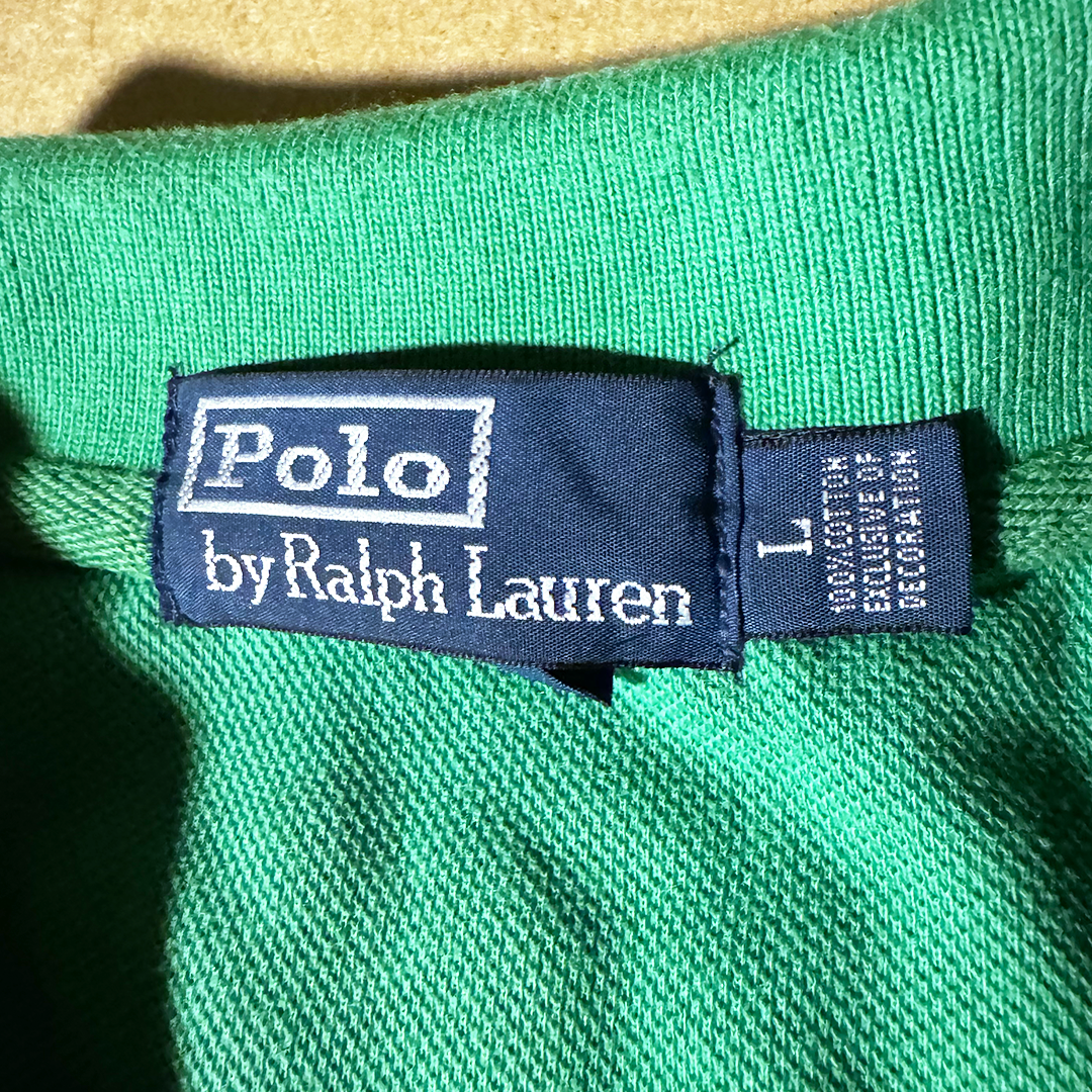Ralph Lauren USA Green S/S Polo (L)