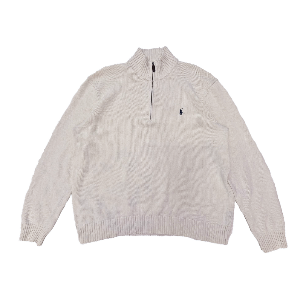 Ralph Lauren Beige 1/4 Zip (XL)
