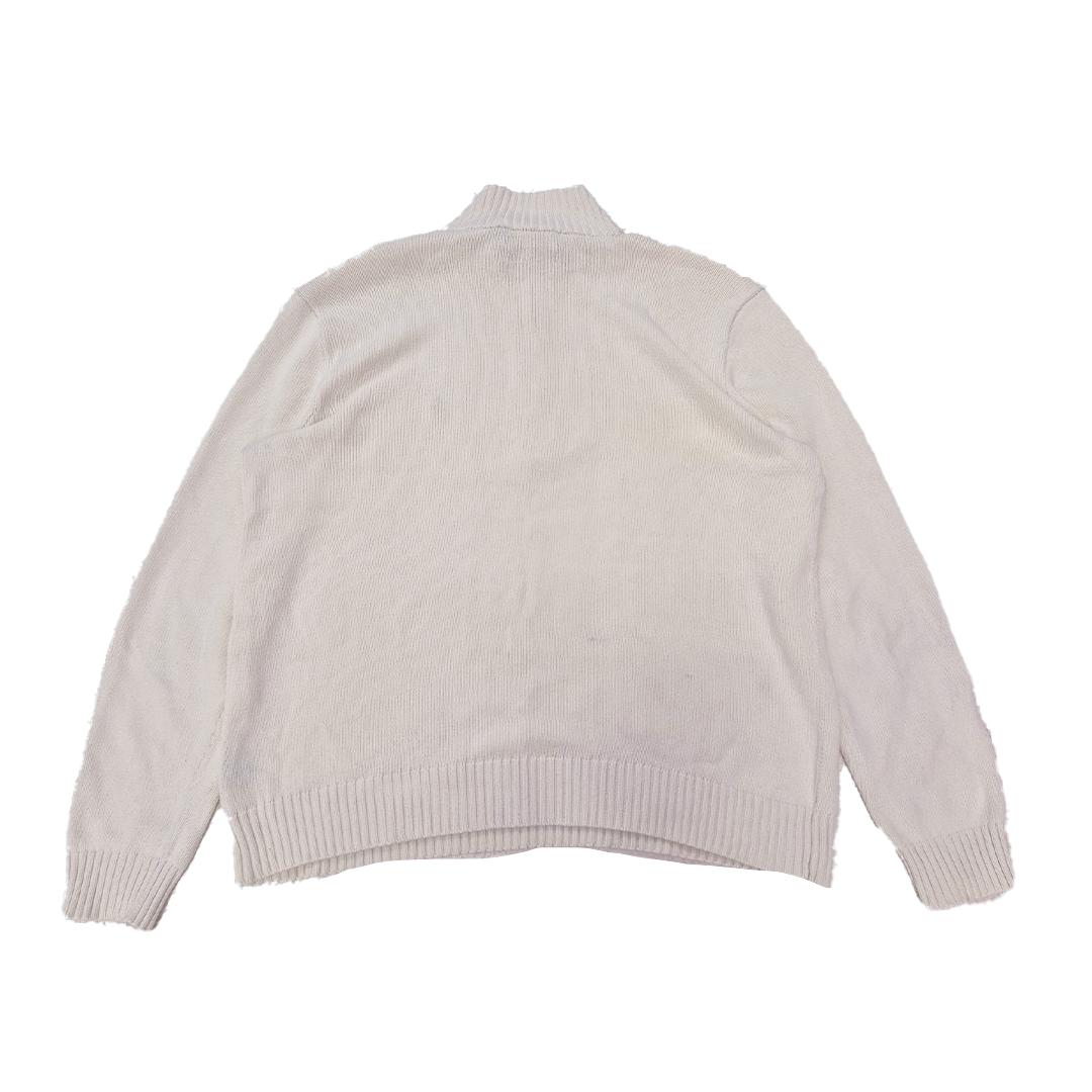 Ralph Lauren Beige 1/4 Zip (XL)