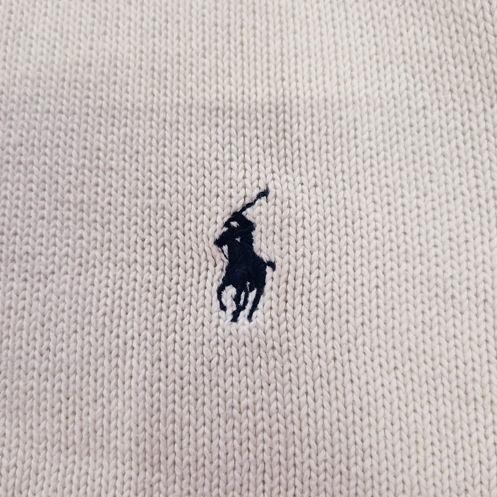 Ralph Lauren Beige 1/4 Zip (XL)