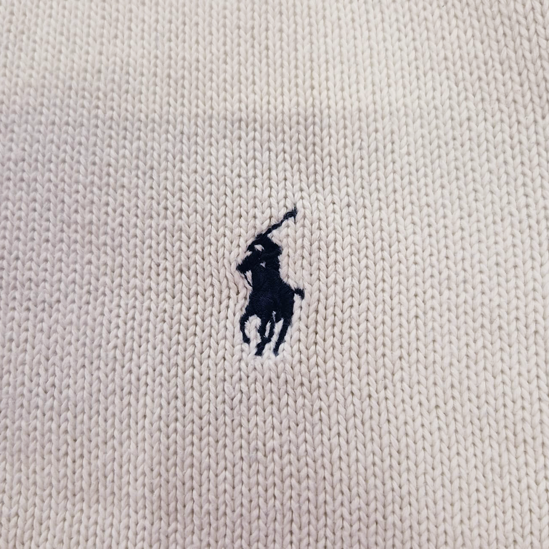 Ralph Lauren Beige 1/4 Zip (XL)