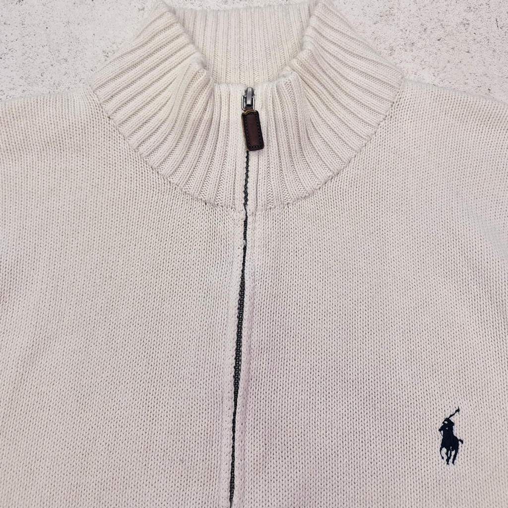 Ralph Lauren Beige 1/4 Zip (XL)