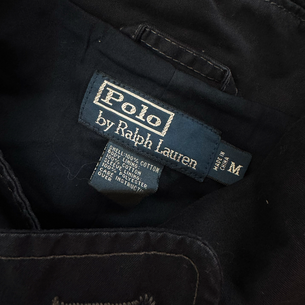 Ralph Lauren Navy Trench Jacket (M)