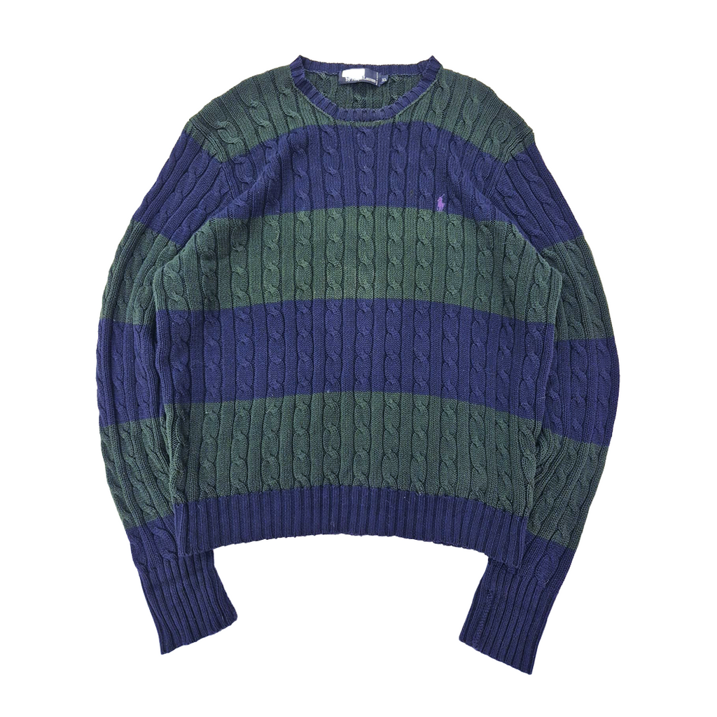 Ralph Lauren Striped Sweater (XL)