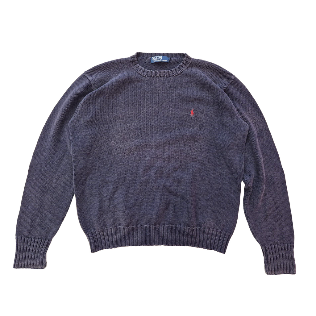 Ralph Lauren Blue Polo Knit (M)