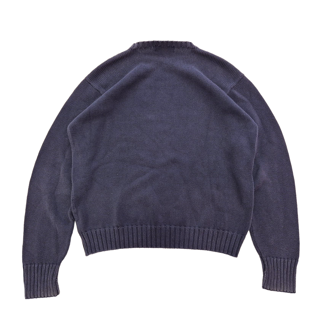 Ralph Lauren Blue Polo Knit (M)