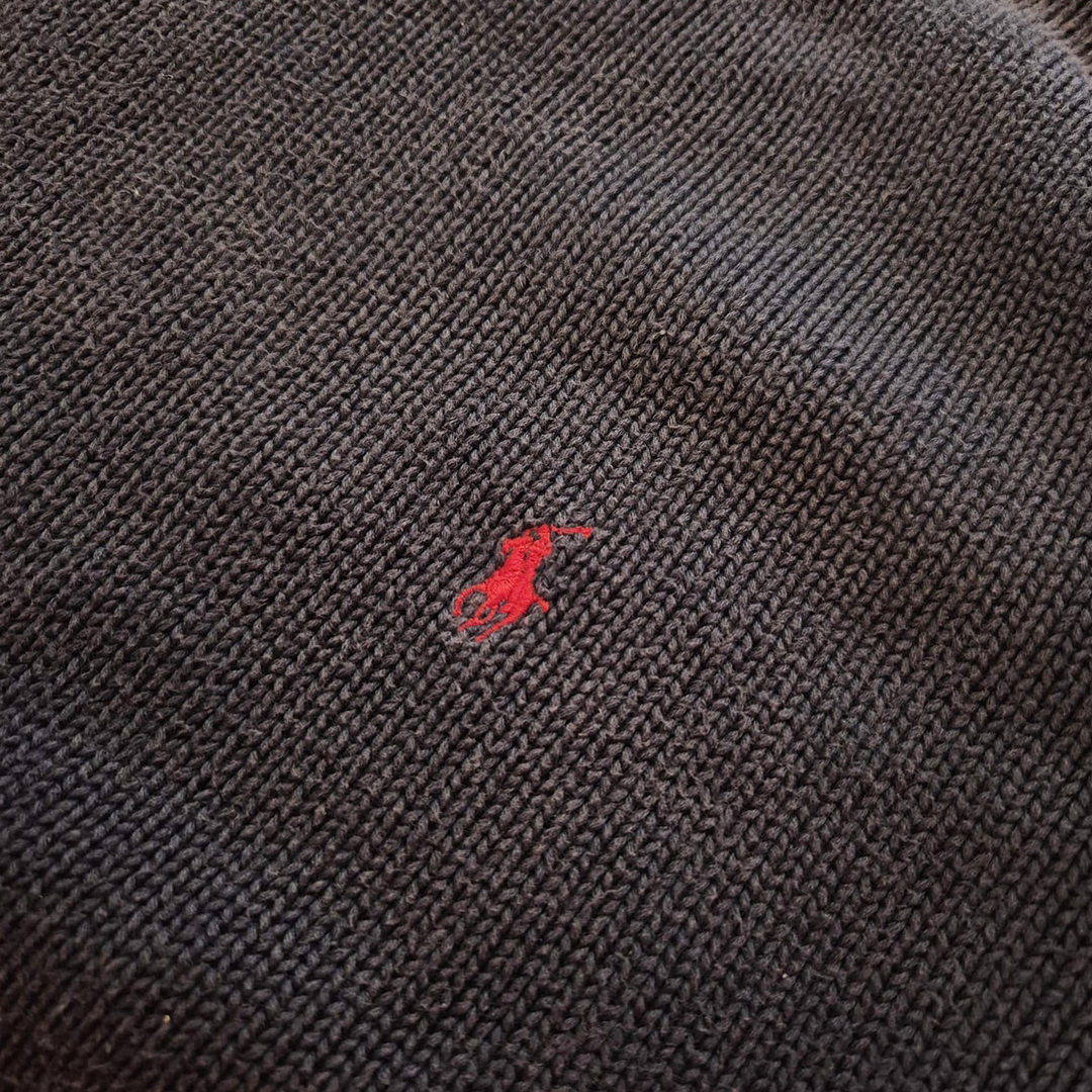 Ralph Lauren Blue Polo Knit (M)