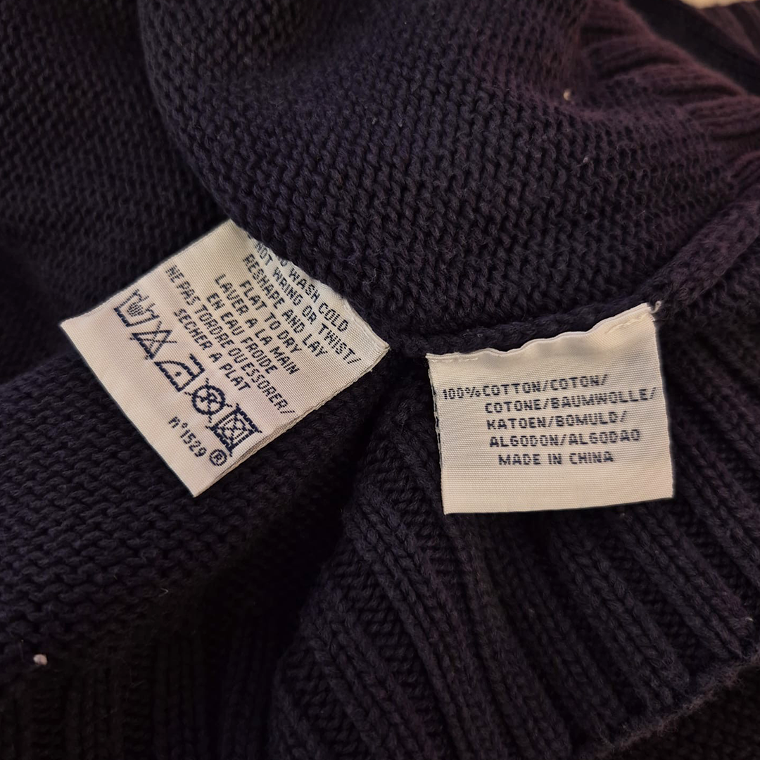 Ralph Lauren Blue Polo Knit (M)