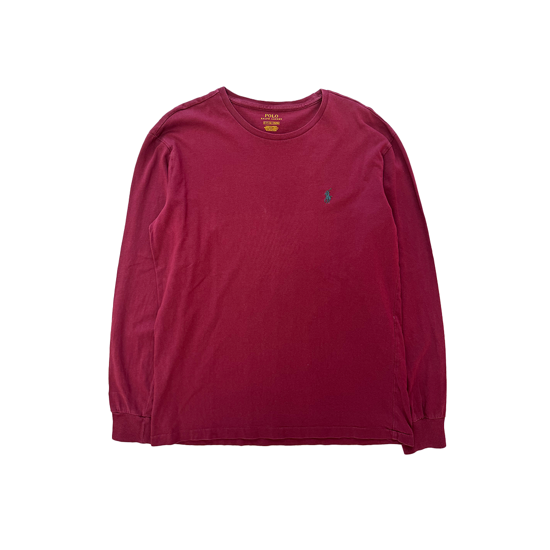 Ralph Lauren Red Long Sleeve (S)