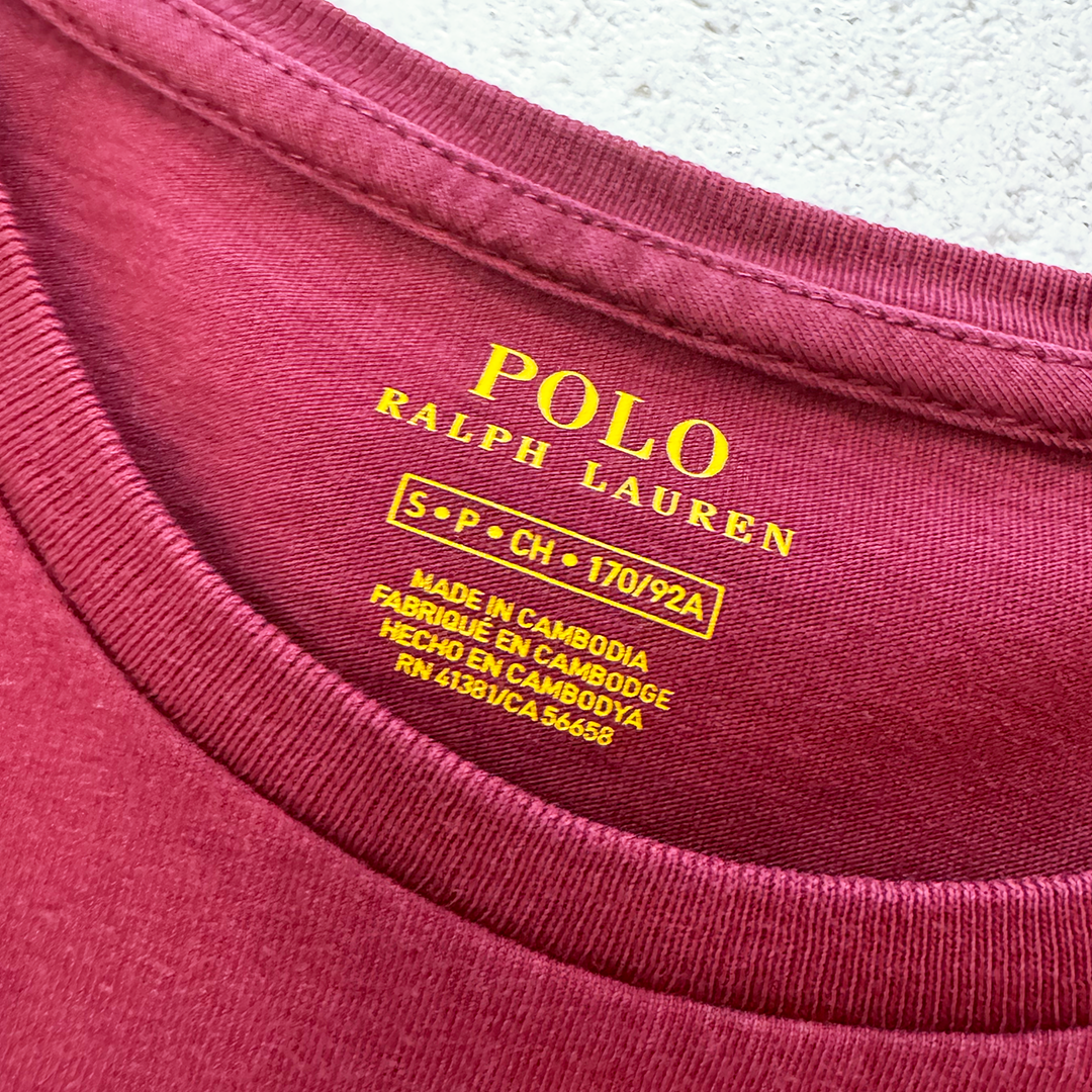 Ralph Lauren Red Long Sleeve (S)