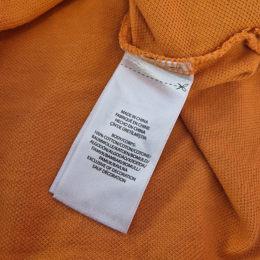 Ralph Lauren Orange Big Horse Polo (S)
