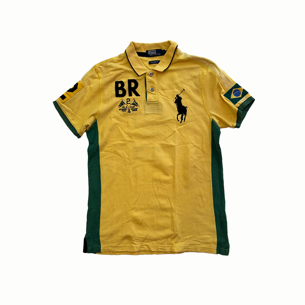 Ralph Lauren Yellow Big Horse Polo (L)