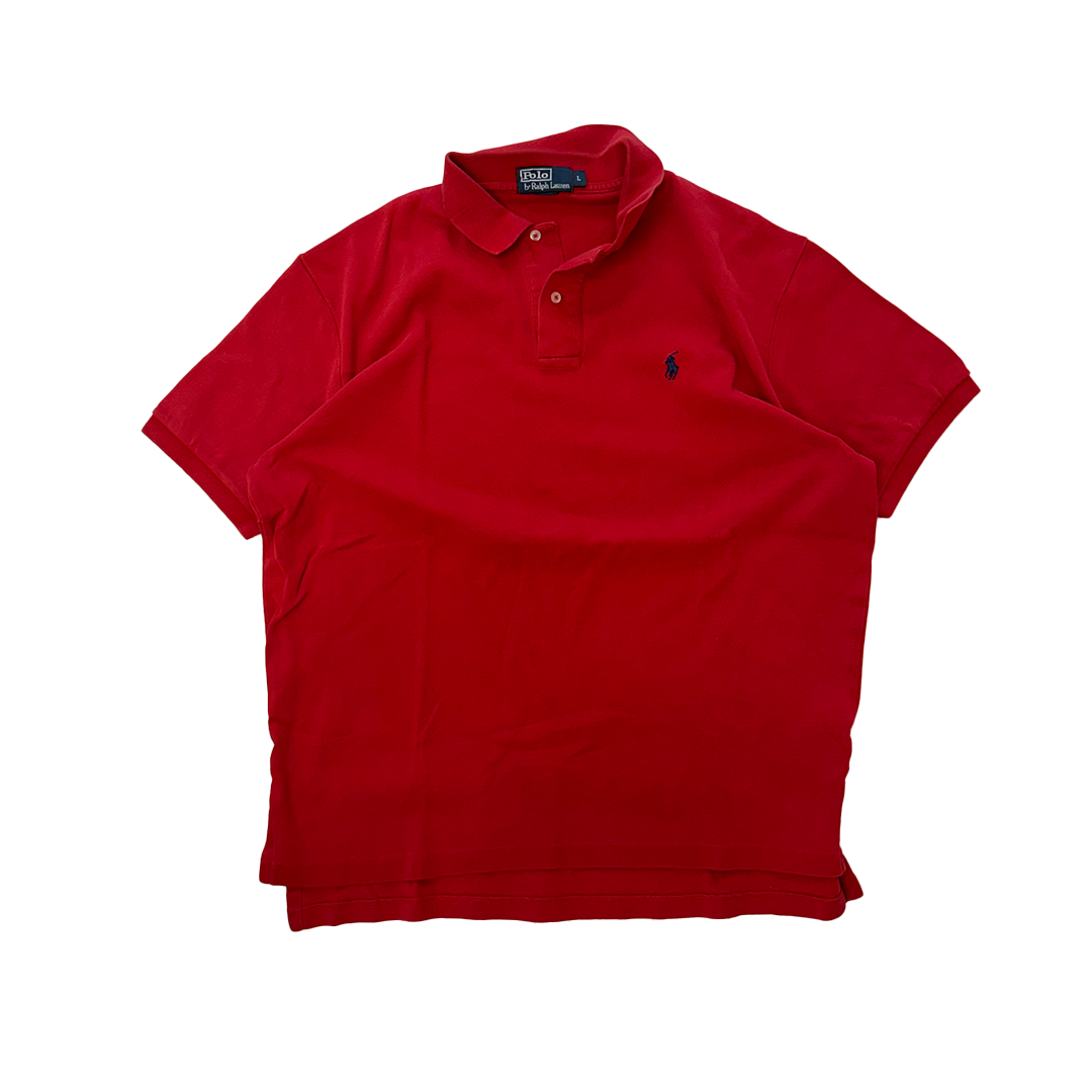 Ralph Lauren Red Polo (L)