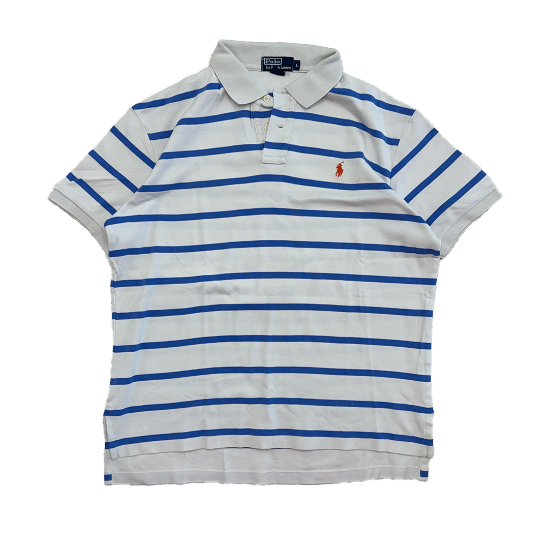 Ralph Lauren Striped Polo (L)
