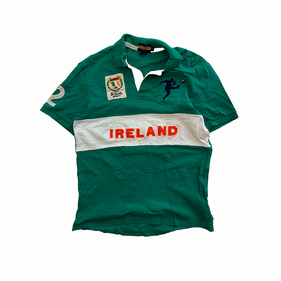 Ralph Lauren Rugby Polo Ireland Green (L)
