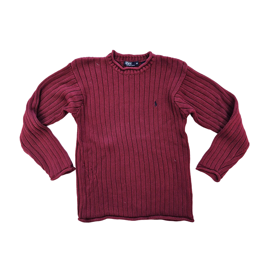 Ralph Lauren Bordeaux Knit Sweater (M)