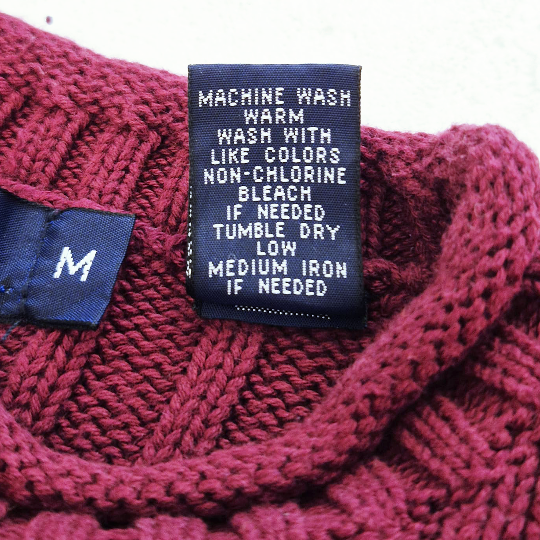 Ralph Lauren Bordeaux Knit Sweater (M)