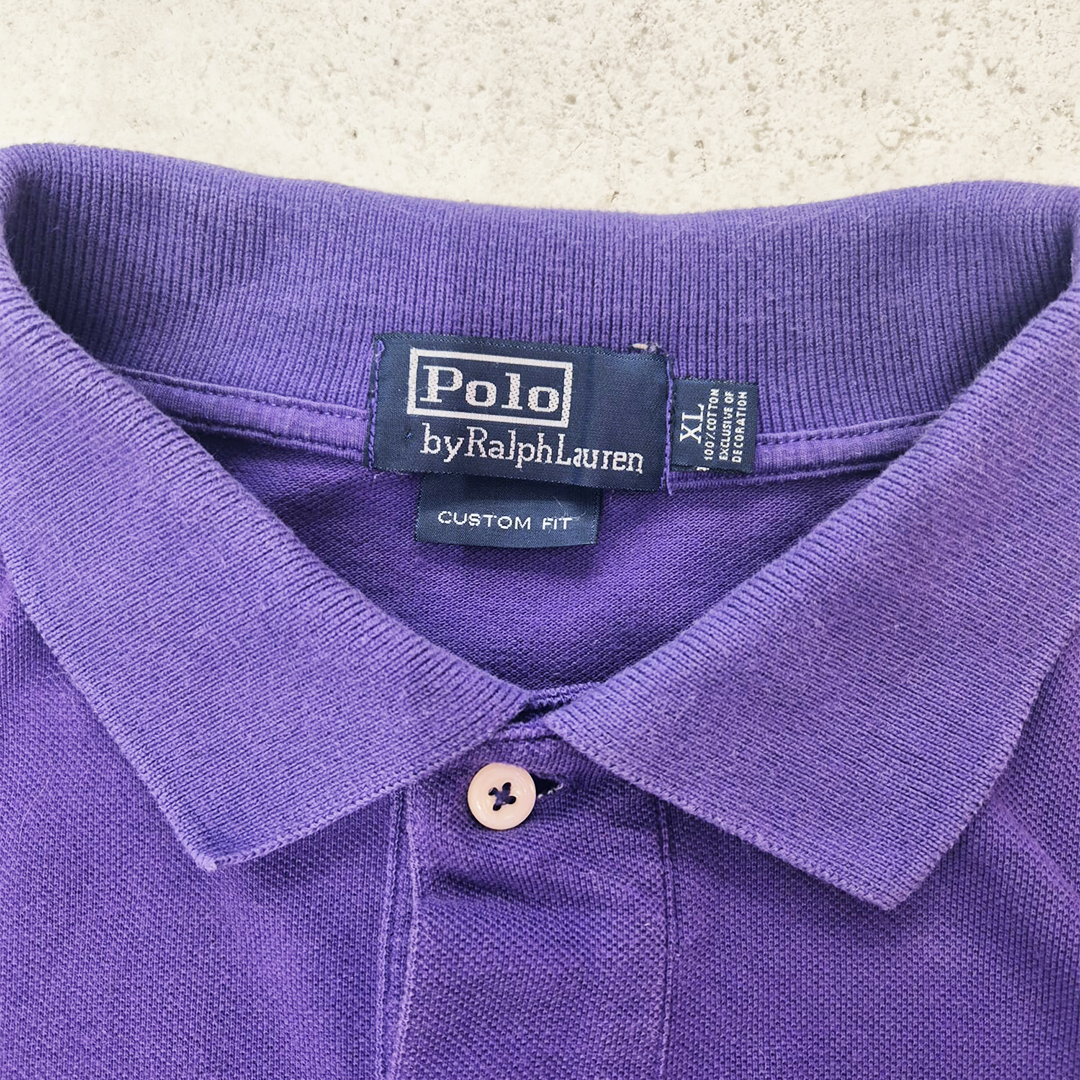 Ralph Lauren Purple S/S Polo (XL)