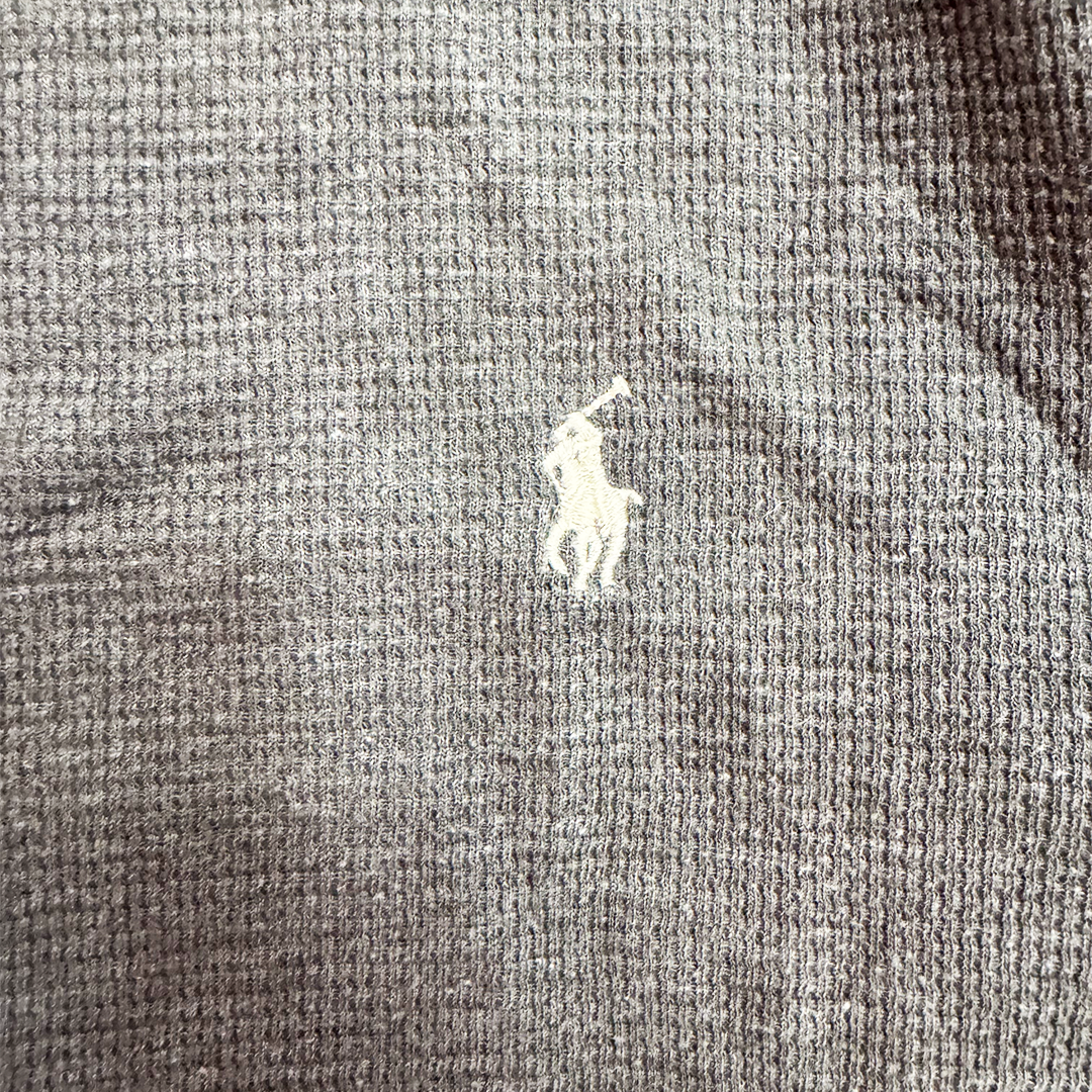 Ralph Lauren Thermal Grey Sweater (M)