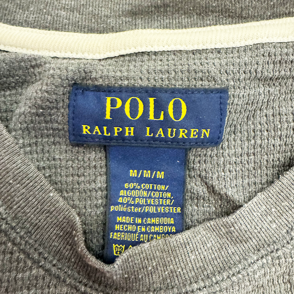 Ralph Lauren Thermal Grey Sweater (M)