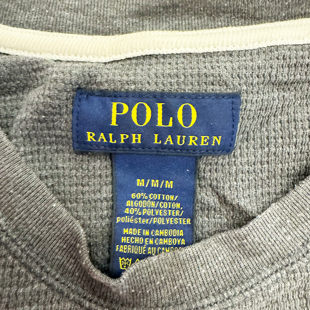 Ralph Lauren Thermal Grey Sweater (M)