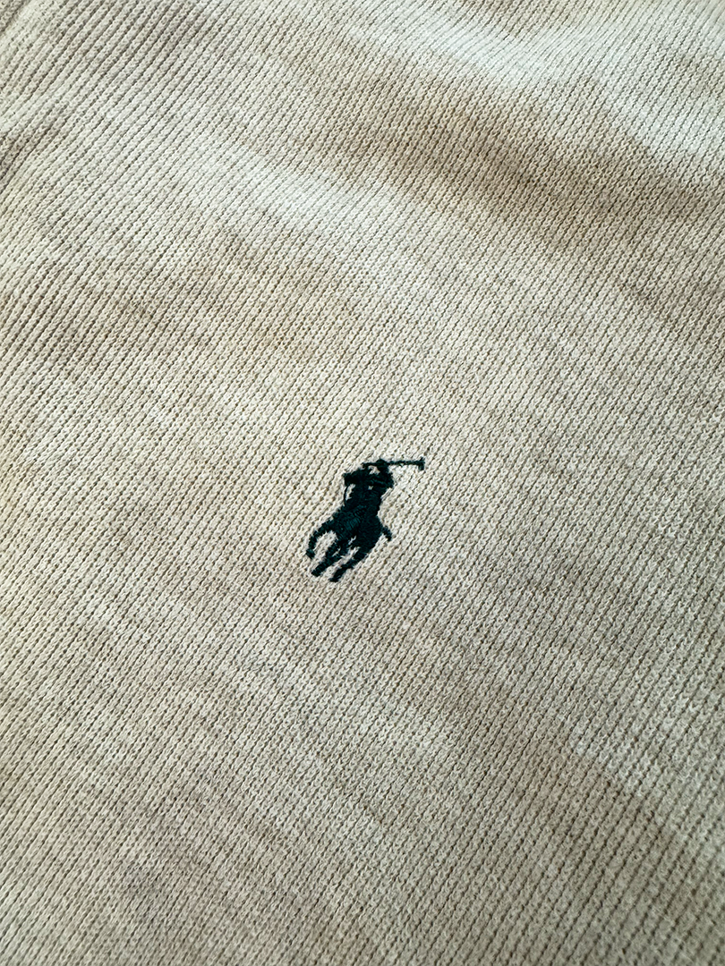 Ralph Lauren Cream Zip (L)