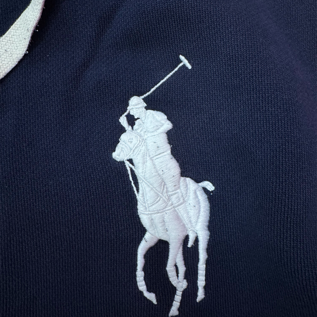 Ralph Lauren RLPC Zipped Up Navy Hoodie (M)