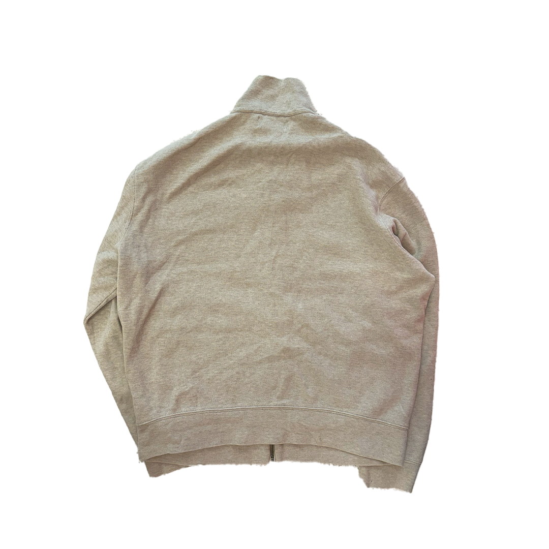 Ralph Lauren Cream Zip (L)