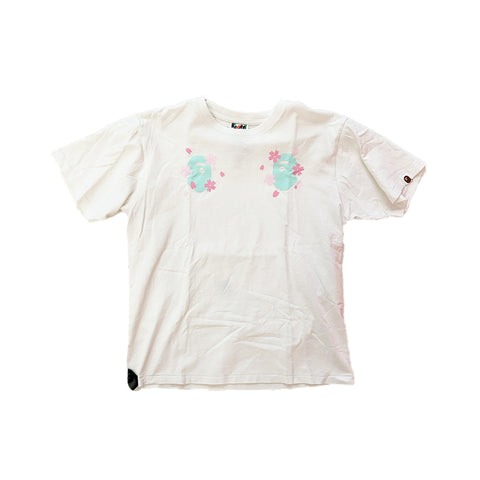 Bape Sakura Souvenir White Tee (S)