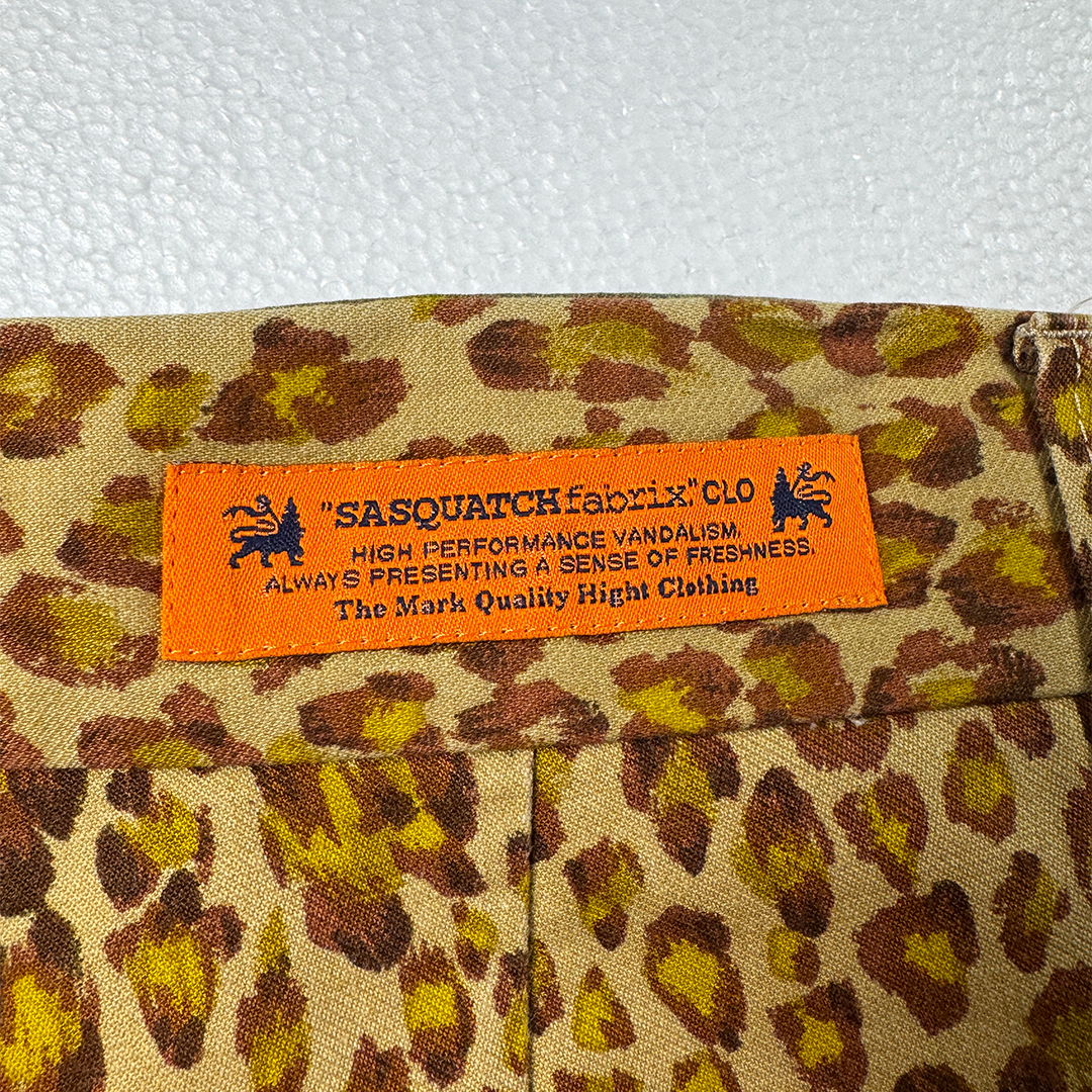 Sasquatchfabrix Leopard Print Pants (S)