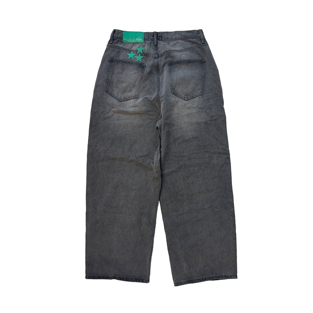 Scuffers Jeans Grey Baggy (38)