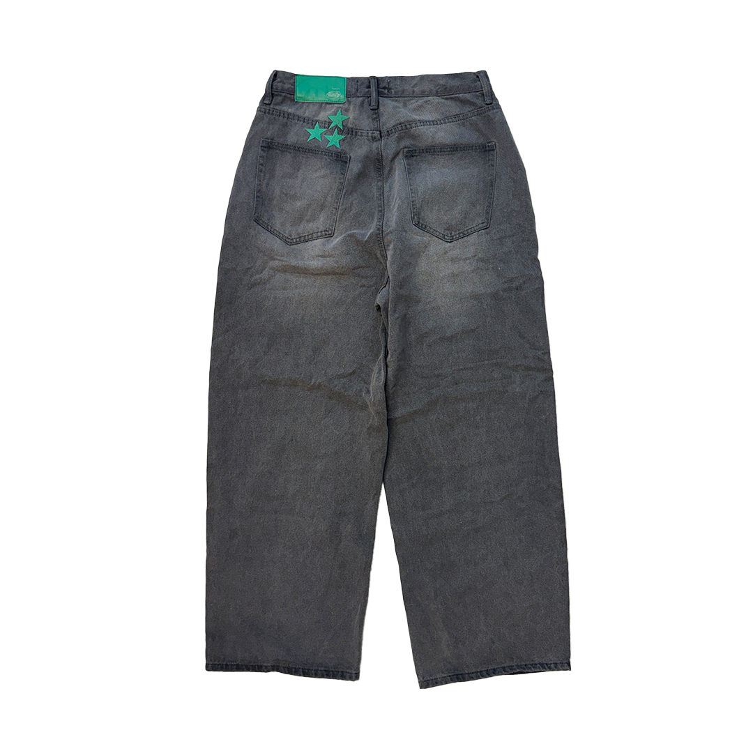 Scuffers Jeans Grey Baggy (38)