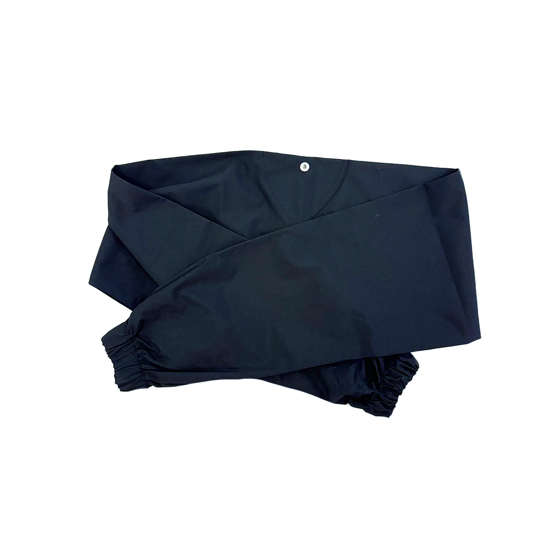 SHAGGIE Black Nylon Jogger Womens Pants (Free Size)