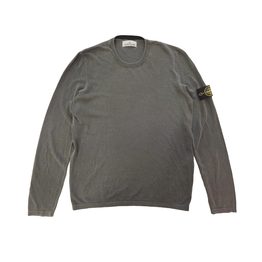 Stone Island Light Black Long Sleeve (XL)