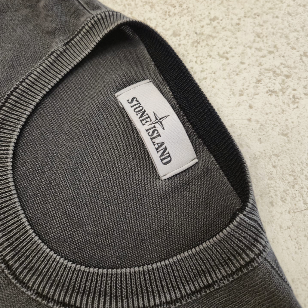 Stone Island Light Black Long Sleeve (XL)