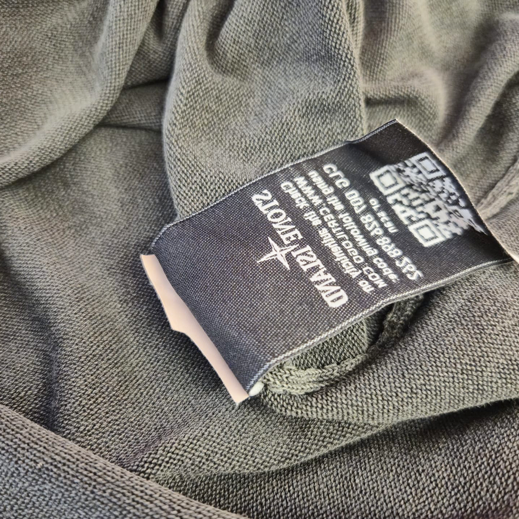 Stone Island Light Black Long Sleeve (XL)