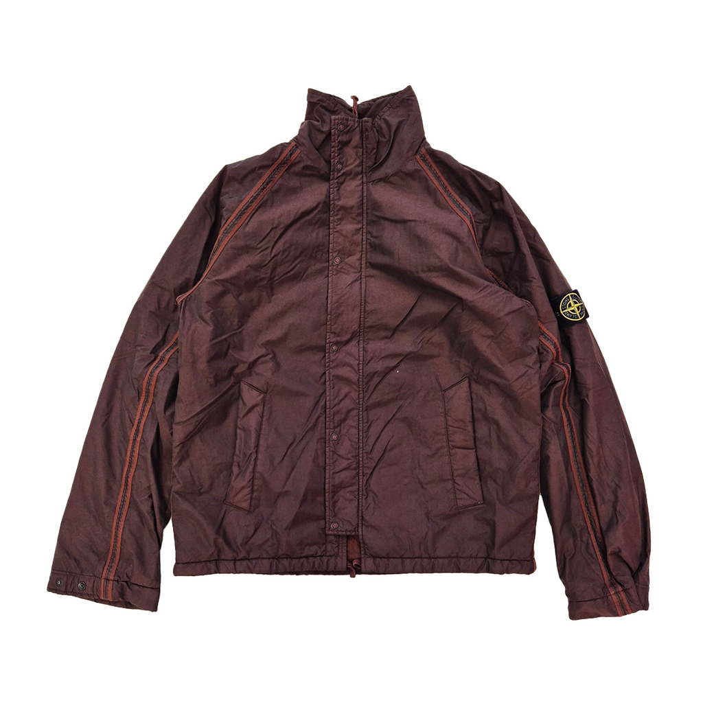 Stone Island 2002 Garment Dyed Padded Nylon Jacket (L)
