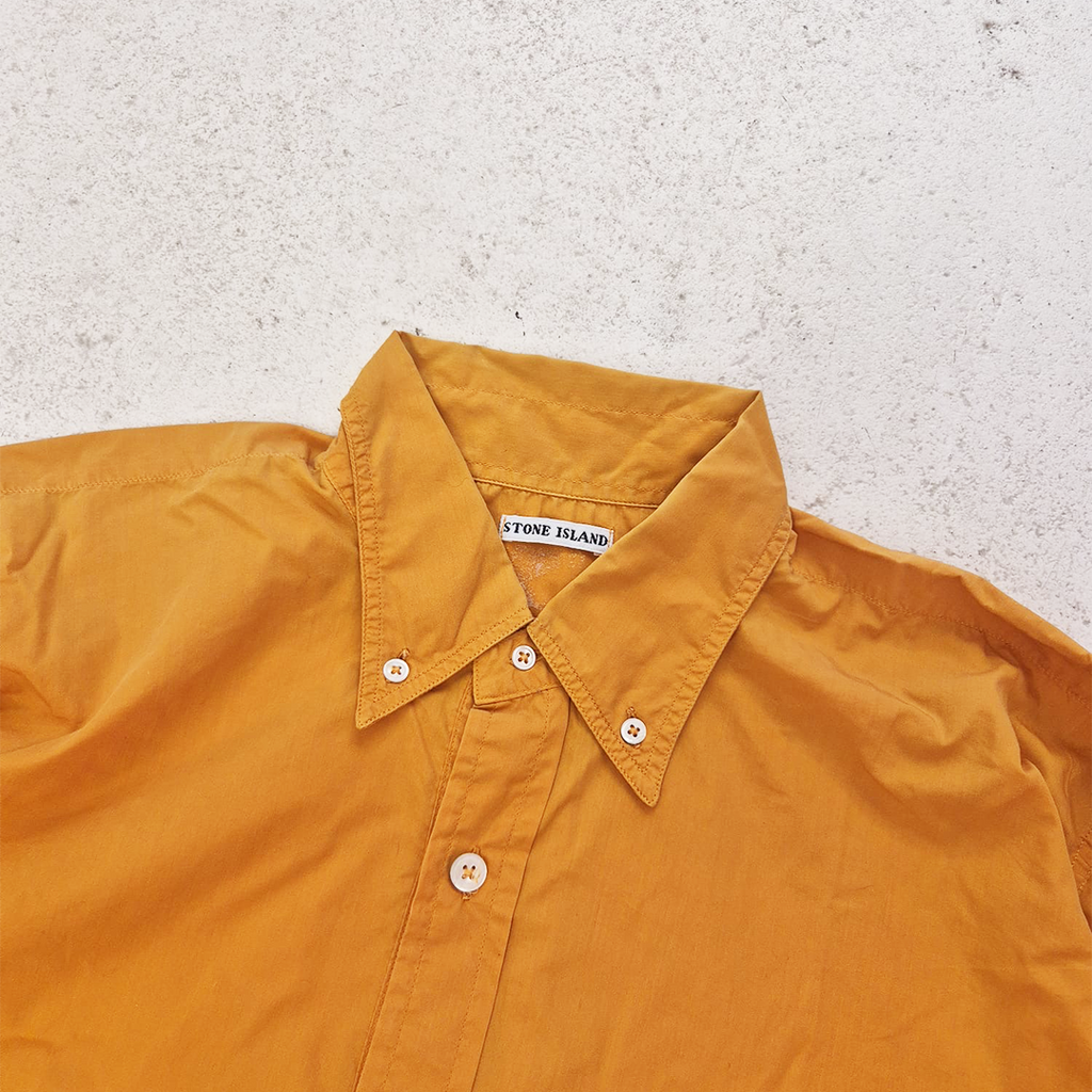 Stone Island Marina Orange Long Sleeve Shirt (L)