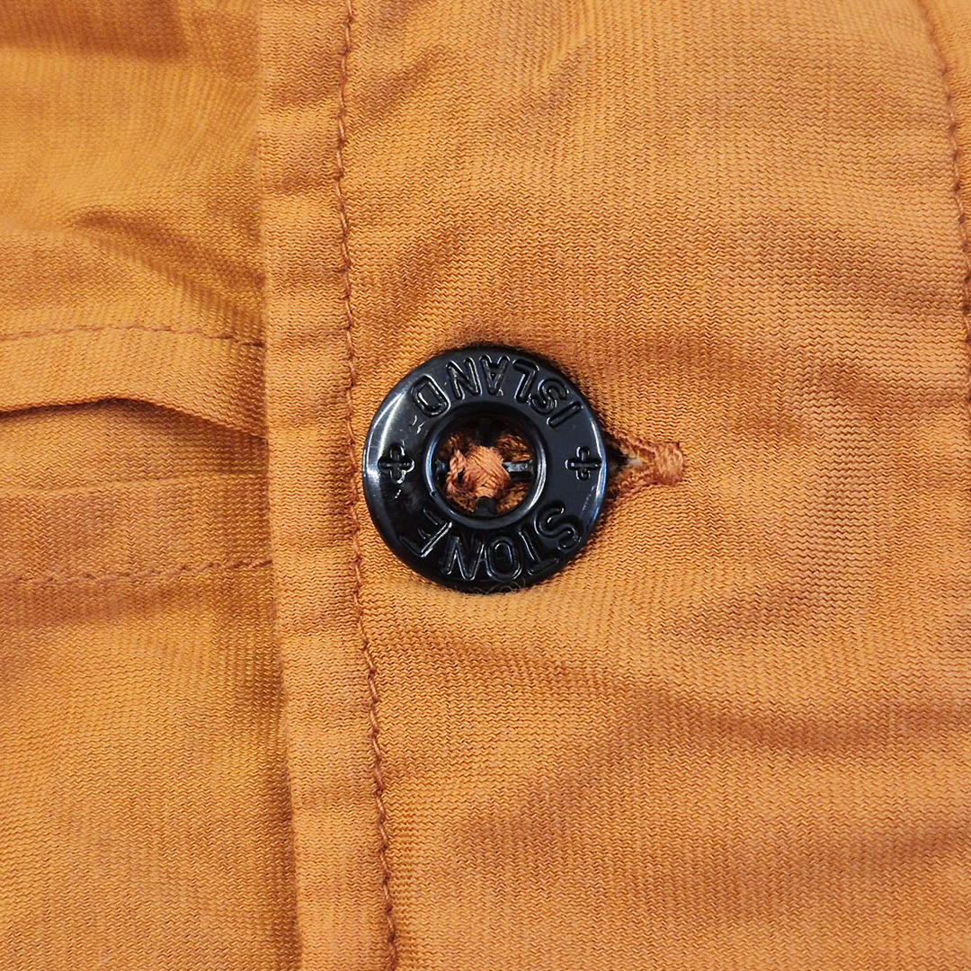 Stone Island Orange Long Sleeve Shirt (L)