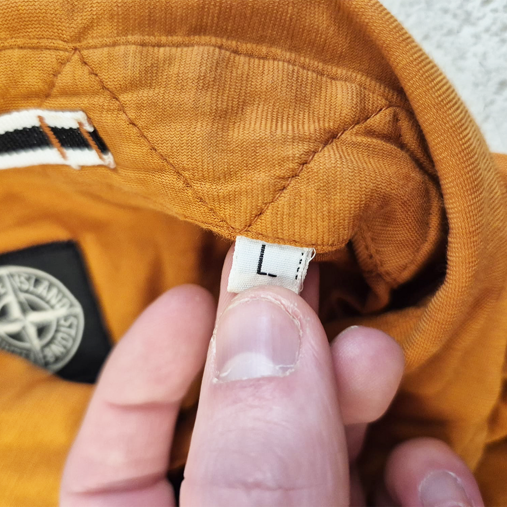 Stone Island Orange Long Sleeve Shirt (L)