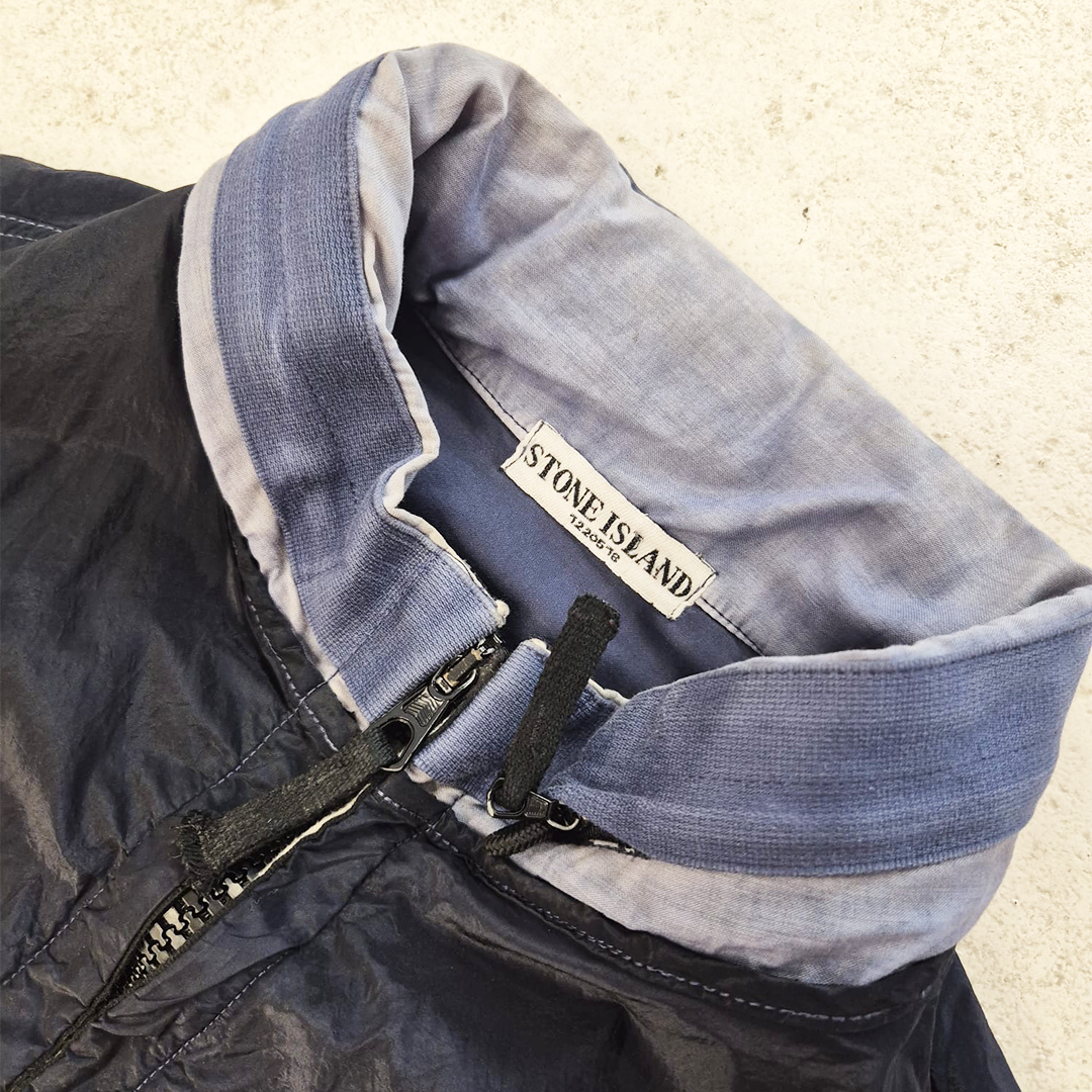 Stone Island Membrana 2011 Navy Nylon Tech Jacket (XL)