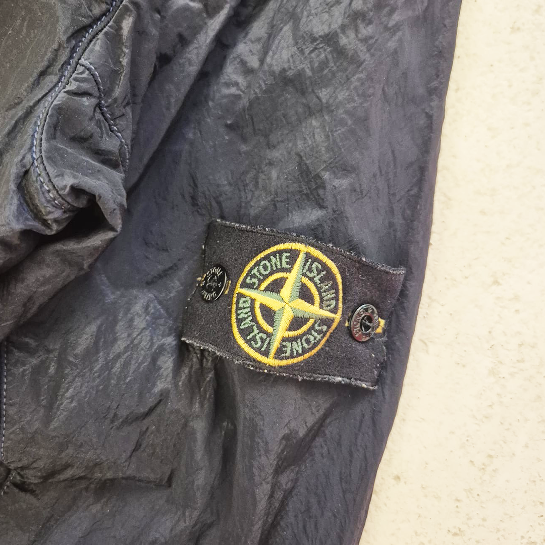 Stone Island Membrana 2011 Navy Nylon Tech Jacket (XL)