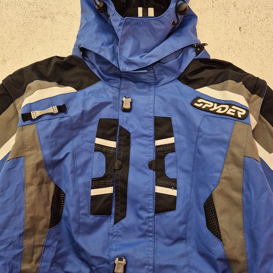 Spyder Gorpcore Blue Snow Jacket (M)