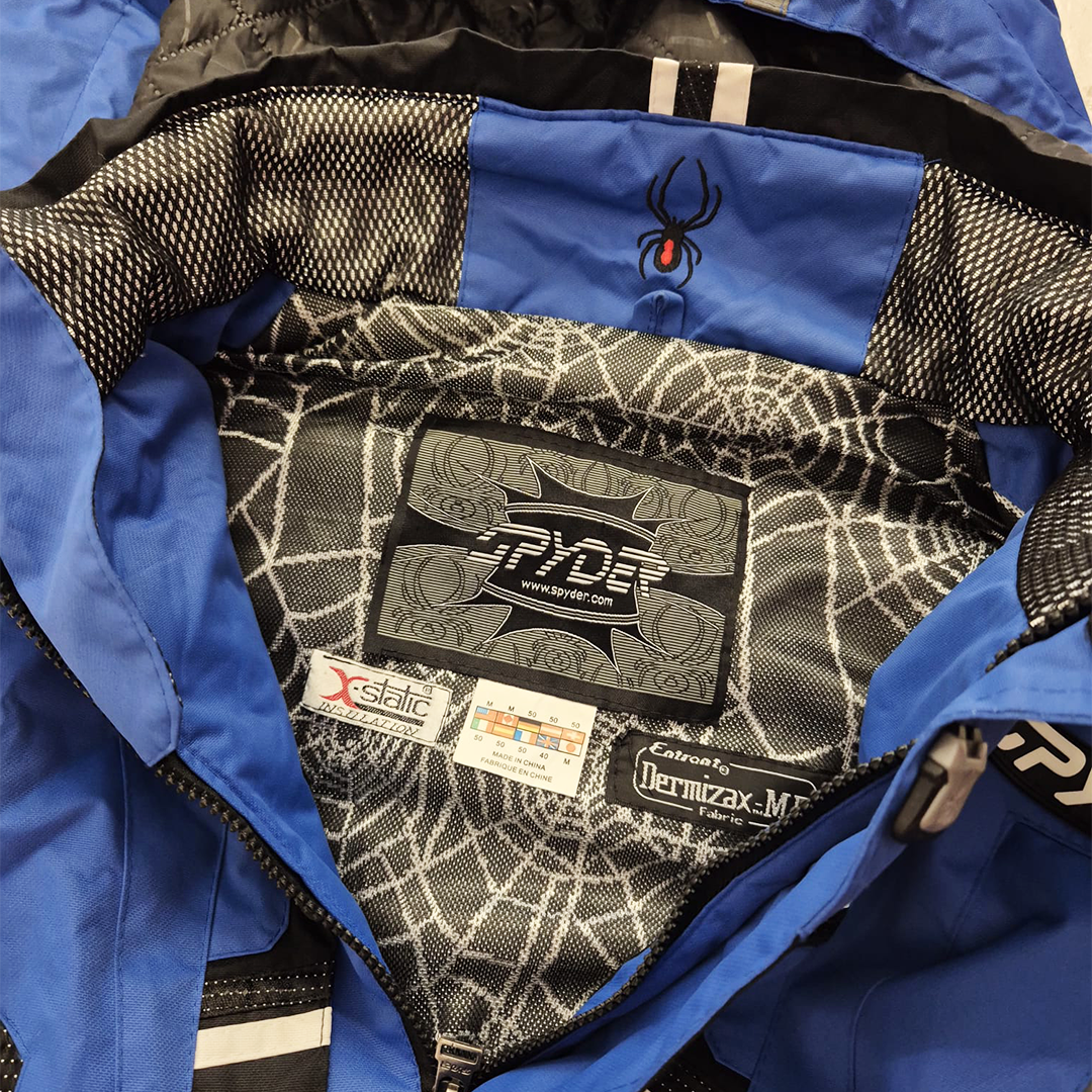 Spyder Gorpcore Blue Snow Jacket (M)