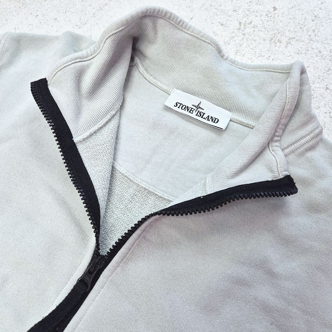 Stone Island Half-Zip Grey Knit (M)